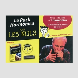 Pack harmonica nuls -1l+1cd+1harmonica