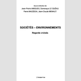 Sociétés - environnements