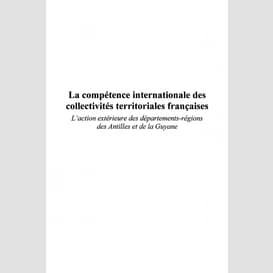 La compétence internationale des collectivités territoriales françaises