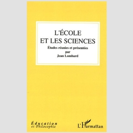 L'école et les sciences