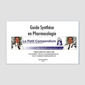 Guide synthese en pharmacologie