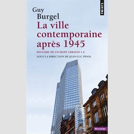 Histoire de l'europe urbaine la ville