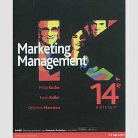 Marketing management 14e ed.