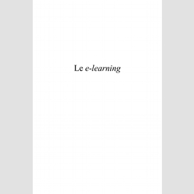 Le e-learning