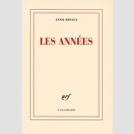 Annees (les)