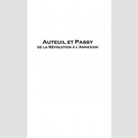 Auteuil et passy