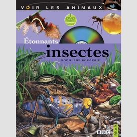 Etonnants insectes (+dvd)