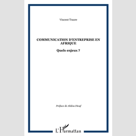 Communication d'entreprise en afrique