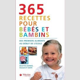 365 recettes pour bebes et bambins