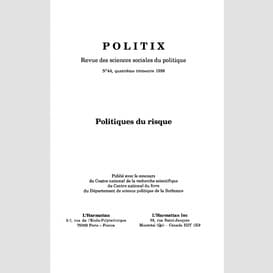 Politique du risque