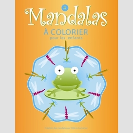 Mandalas a colorier pour enfants t.4