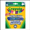 16 gros marqueur lavable crayola