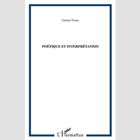 Poétique et interprétation