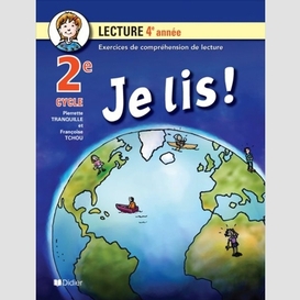 Je lis 2e cycle 4e annee