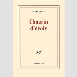 Chagrin d'ecole