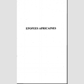 Epopées africaines