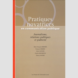 Pratiques novatrices en communication pu