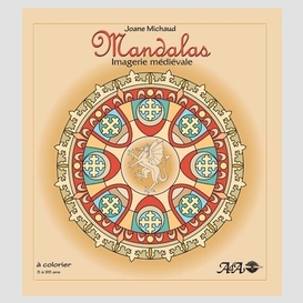 Mandalas imagerie medievale (a colorier)