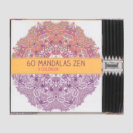 60 mandalas zen a colorier