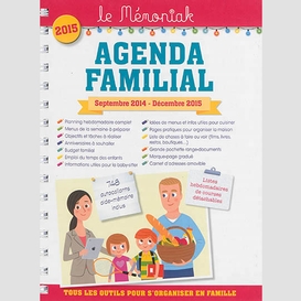Agenda familial 2015 memoniak