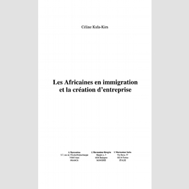 Les africaines en immigration et la création d'entreprise