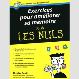 Exercices pour ameliorer sa memoire