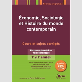 Economie socio histoire monde contempora