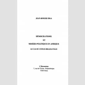 Démocratisme et misère politique en afrique