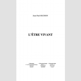 Etre  vivant