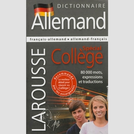 Dictionnaire allemand special college
