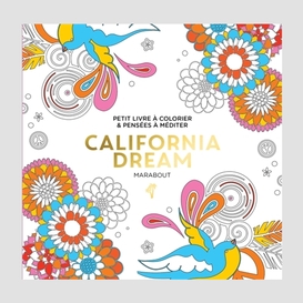 California dream -petit livre a colorier