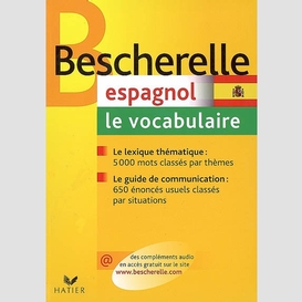 Bescherelle espagnol - le vocabulaire