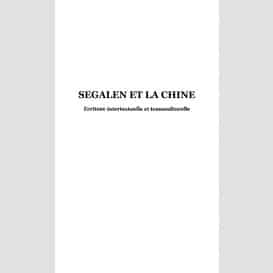 Segalen et la chine