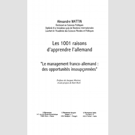 1001 raisons d'apprendre l'allemand