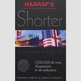 Harrap's shorter dictionnaire anglais