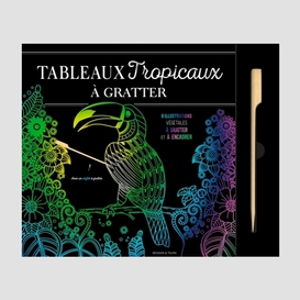 Tableaux tropicaux a gratter