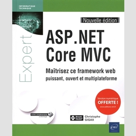Asp.net core mvc:maitrisez ce framework