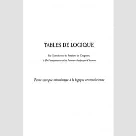 Tables de logique