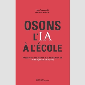 Osons l'ia a l'ecole