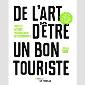 De l'art d'etre un bon touriste