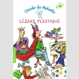 Ecole de motordu lezard plastique