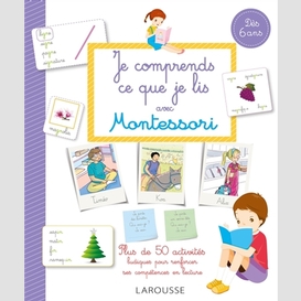 Je comprends ce que lis avec montessori