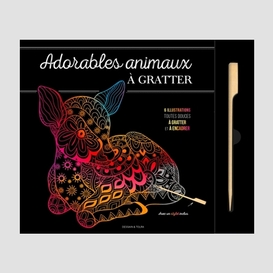 Adorables animaux a gratter