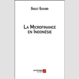 La microfinance en indonésie
