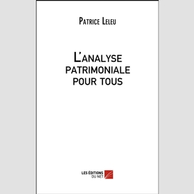 L'analyse patrimoniale pour tous