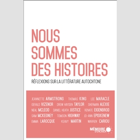 Nous sommes des histoires