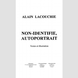 Non identifié autoportrait