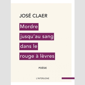 Mordre jusqu'au sang dans le rouge à lèvres