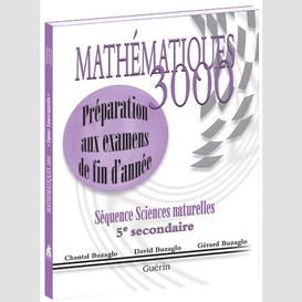 Mathematique 3000 sec 5