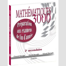 Mathematiques 3000 sec 2